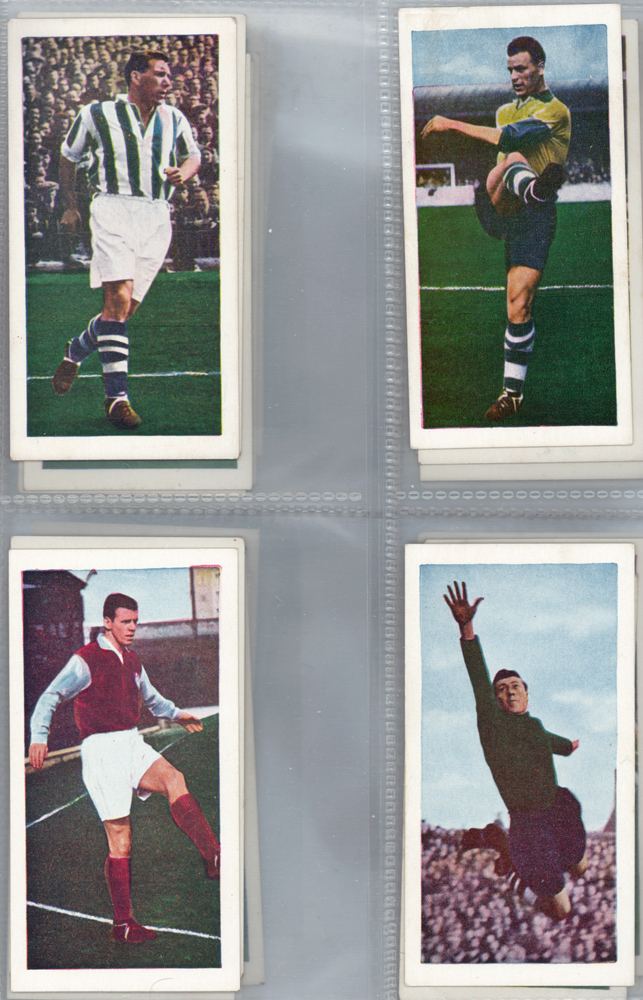 Football, Chix - Famous Footballers no.2 series, complete set in pages G - VG cat value £290