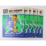 World Cup 1966 Jules Rimet Souvenir Guides. (6)