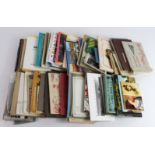 Assortment of postcard books, letter cards, snapshot books, UK and overseas, noted Egypt Cairo