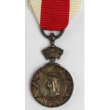 Abyssinia Medal 1869 named (J J Carr AB HMS Octavia). Comes with copy medal roll.