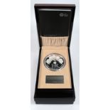 Five Hundred Pounds 2015 "Longest Reigning Monarch" One Kilo of Silver. Proof FDC in a plush box