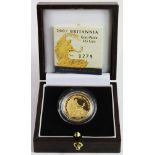 Britannia £25 (¼ oz) 2007 Proof aFDC boxed as issued
