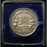 British Academic Medal, silver d.50.5mm: Cripplegate Institute, Awarded to W. Press for Photographic