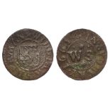 Suffolk, Sudbury 17th. century farthing token of William Sherman, 1663, D.340 well centred, clear,