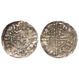 Edward I Penny, Long Cross Coinage Class 6 in the Name of Henry III, Bury St Edmunds Mint, S.1377,