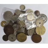 Islamic & Middle-Eastern Coins (73) including 24x silver, mixed grade.