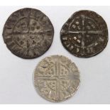 Henry III silver penny, Long Cross type with sceptre, reverse reads:- WALTER ON CANT, NVF, with 2
