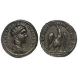 Gordian III Roman colonial bronze of Moesia Inferior, Nicopolis of c.27mm., reverse:- Eagle, wings