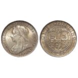 Shilling 1897, lightly tone GEF