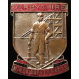 Mining - Derbyshire Mines Safety Badge