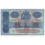 Scotland, British Linen Bank 20 Pounds dated 17th October 1957, signed A.P. Anderson, serial D/5