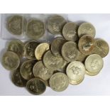 GB Commemorative £2 Coins (27) 1986 to 1995, nickel-brass, mainly high grade.