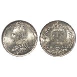 Sixpence 1892 BU