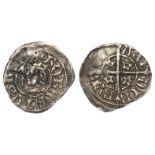 Robert II of Scotland, silver halfpenny of Edinburgh, with the unusual reverse reading VILA