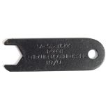 German SA/SS/NSFK dagger spanner for securing top nuts.