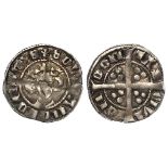 Edward I Penny, London Mint, S.1408, Class 9b1, TAS CIVI error legend, nVF