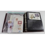 World Coin Covers (31) in an album and a bag, silver noted