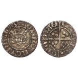 Edward I Penny, York Royal Mint, S.1408, Class 9b1, reverse N, porous nVF