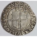 Elizabeth I silver sixpence, Seventh Issue 1601- 1602, mm. 2, 1602, Spink 2585, full and well