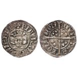 Edward I Penny, London Mint, S.1397, Class 4d, or possibly mule 4c/d (conflicting tickets, J.J.