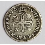 Maundy Fourpence 1679 Fine.