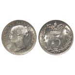 Threepence 1870 BU