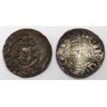 Henry III silver penny, Long Cross Type, no sceptre, Class 3b,reverse breads:- +WILLEM ON WINC,