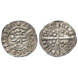 Edward I Penny, London Mint, S.1402, Class 6b, round chin, ex-Gorefield Hoard, cleaned GVF