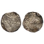 Stephen silver penny, Cross Pomme'e Type, BMC 7 or Awbridge Type, c.1154-1158 ie issued into the