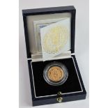 Half Sovereign 1989 Proof FDC boxed as issued (small stain on certificate)