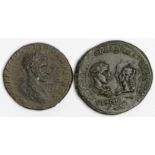 Gordian III and Tranquillina colonial bronze of Thrace, Anchialus of c.27mm., Gordian III and