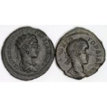 Gordian III Roman colonial bronze of Moesia Inferior, Nicopolis ad Istrum, of c.27mm., obverse:-