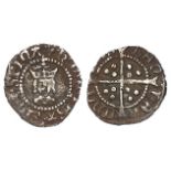 Henry VII silver halfpenny, type IIIa, single arched crown, no mm., Spink 2244, nice clear neat