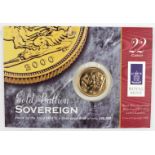 Sovereign 2000 BU in the Royal mint packaging