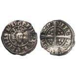Edward I Halfpenny, Bristol Mint, S.1439, Class 4c, toned nVF
