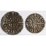 Edward I silver farthing, Class 3c with tapering face and crown with curved band, reverse reads:-