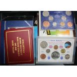 GB Coin Sets and Whitman Folders, a stacker box full.
