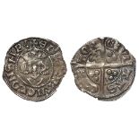 Edward I Penny, Canterbury Mint, S.1412, Class 10cf3, with ticket ex-J.J. North 688, toned VF,