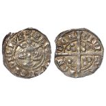 Edward I Penny, Canterbury Mint, S.1412, Class 10cf3, GVF, small crack at rim.