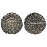 Edward I Penny, Bristol Mint, S.1393, Class 3g, with old ticket, ex-J.J. North 160, toned VF,