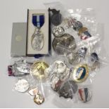 Commemorative Medals (21) including Masonic jewels.