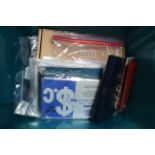 Royal Mint and other sets and presentation packs (28) plus other crowns and cased coins, in a