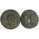 Gordian III colonial bronze of Moesia Interior, Nicopolis ad Istrum of c.28mm., reverse:- Gordian