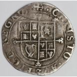 Charles I silver sixpence, Tower Mint under the King 1625-1642, mm. Anchor 1638-1639, Group F,