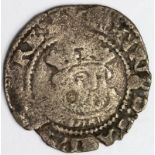 Henry VIII silver halfgroat, struck under Edward VI of Canterbury, mm. not clear, probably Spink