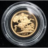 Sovereign 1979 Proof nFDC cased (light damage to case)