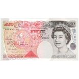 Kentfield 50 Pounds issued 1994, a very scarce EXPERIMENTAL note serial M99 969546, only 50,000