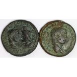 Gordian III Roman colonial bronze of c.26mm., of Marcianopolis, Moesia Inferior, obverse:- Gordian