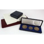 Austrian silver commemorative coins/medals (17) 1970s.