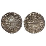 Edward I Penny, Canterbury Mint, S.1412, Class 10cf3, unusual legend: CITITAS, TAS over CAN, GF